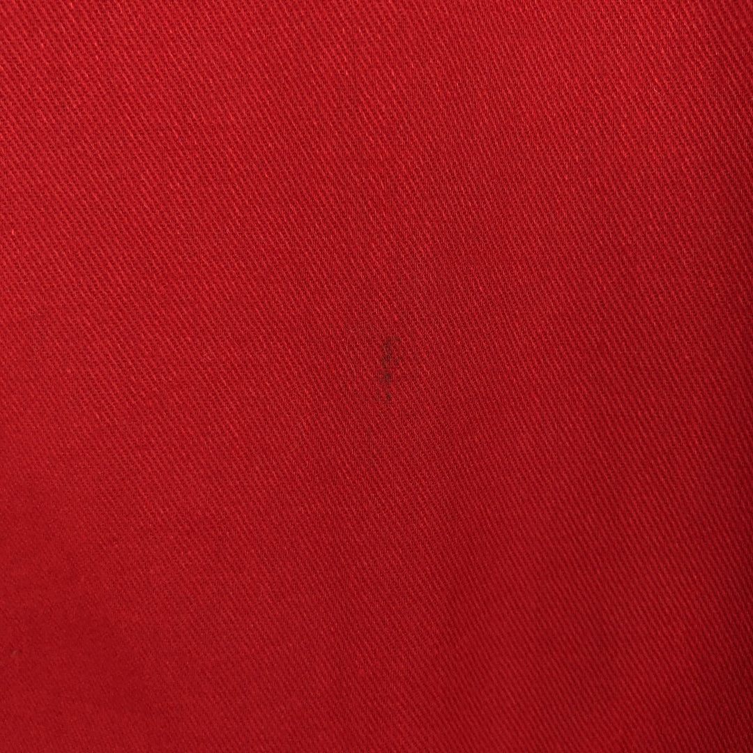 Dickies short-sleeved work shirt, boxy fit, men's size S. polyester red type Vintage Second Hand