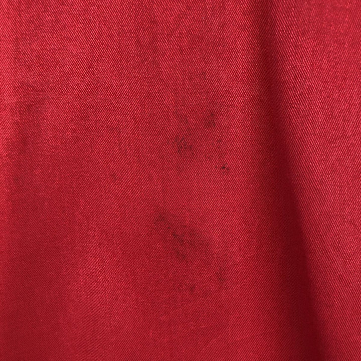 Dickies short-sleeved work shirt, boxy fit, men's size S. polyester red type Vintage Second Hand