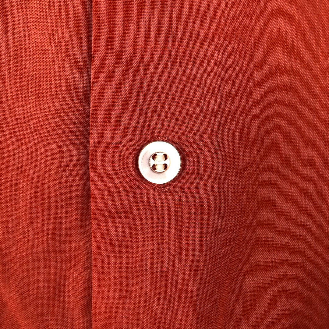 Del Vecchio short-sleeved shirt, men's size XL (equivalent), vintage. unclear red type Vintage Second Hand