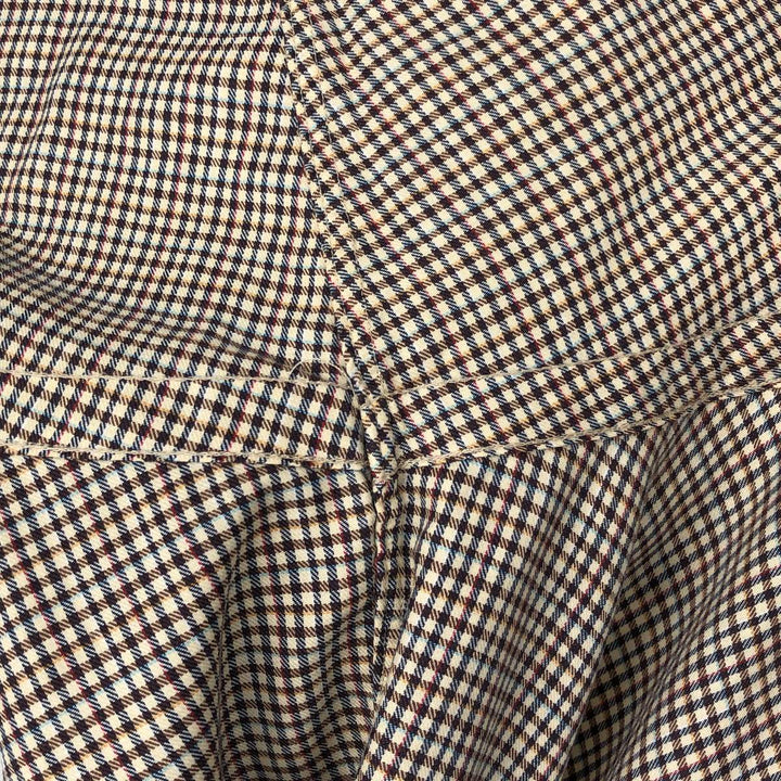 Ralph Lauren BLAKE long sleeve button down check shirt, men's size L cotton brown type Vintage Second Hand