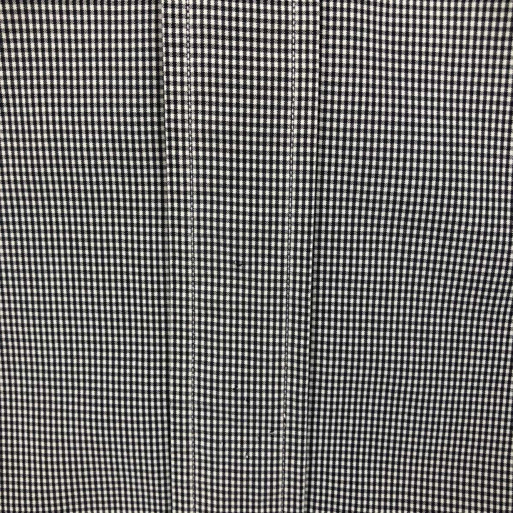 Ralph Lauren BLAKE long sleeve button down check shirt, men's size L cotton black type Vintage Second Hand