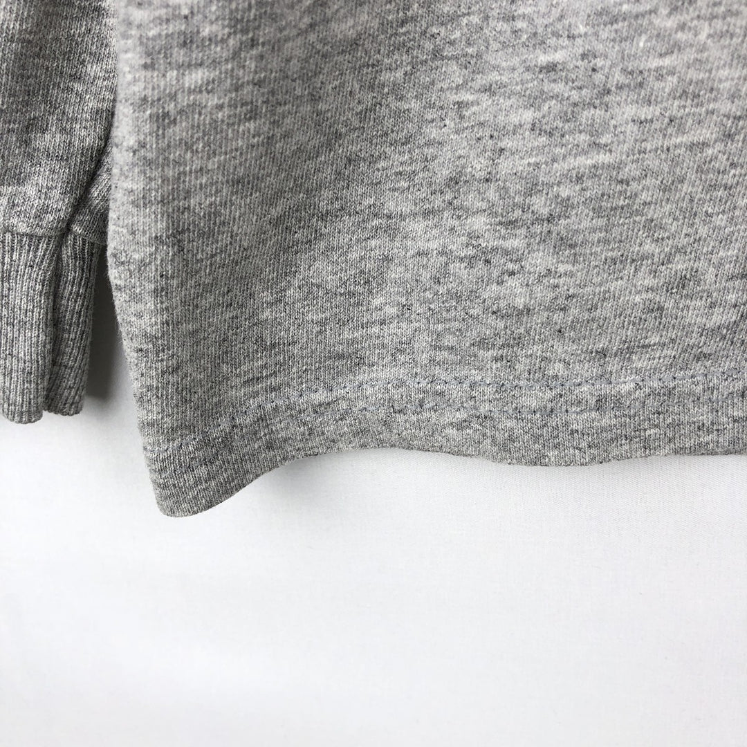 2000'S Delta Harvard College Long-Sleeve T-Shirt (Men's Size L) cotton gray type Vintage Second Hand