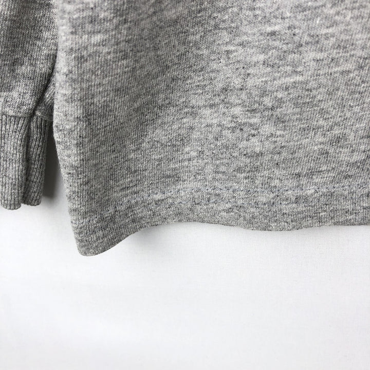 2000'S Delta Harvard College Long-Sleeve T-Shirt (Men's Size L) cotton gray type Vintage Second Hand