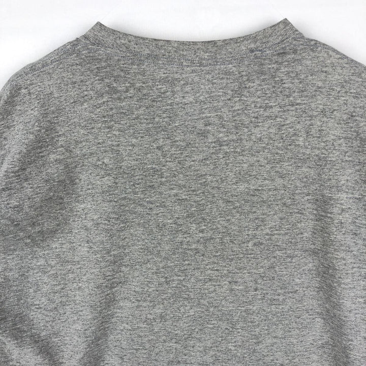 2000'S Delta Harvard College Long-Sleeve T-Shirt (Men's Size L) cotton gray type Vintage Second Hand
