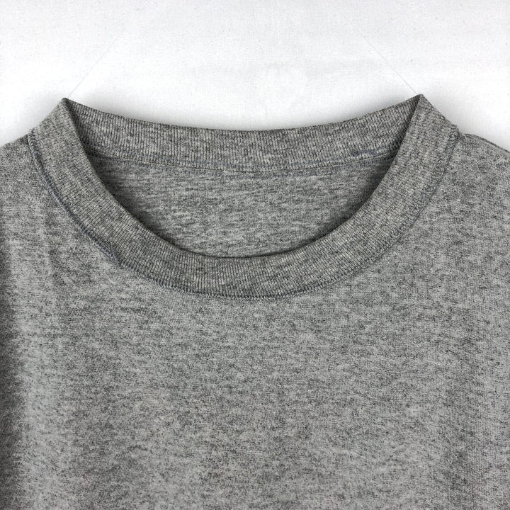 2000'S Delta Harvard College Long-Sleeve T-Shirt (Men's Size L) cotton gray type Vintage Second Hand