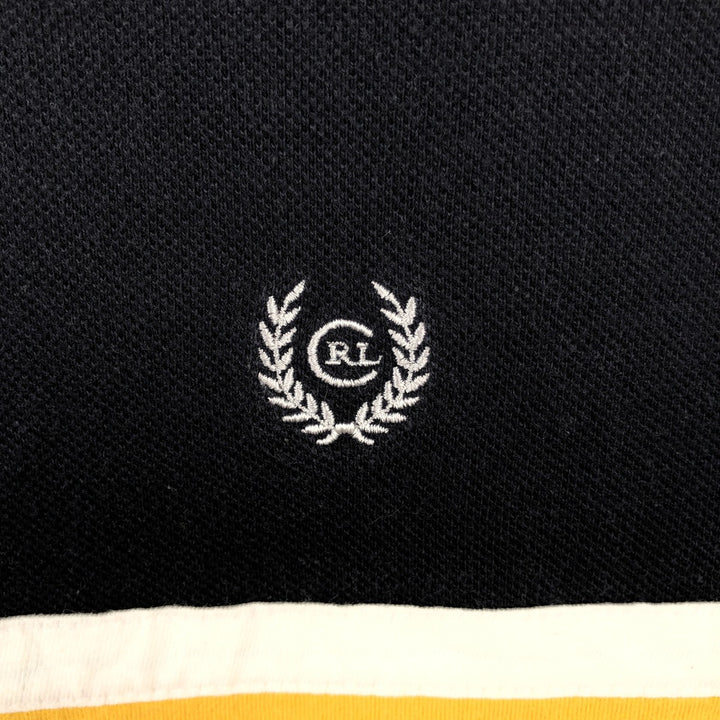 Ralph Lauren CHAPS Long-Sleeve T-Shirt (Men's Size L) cotton yellow type Vintage Second Hand