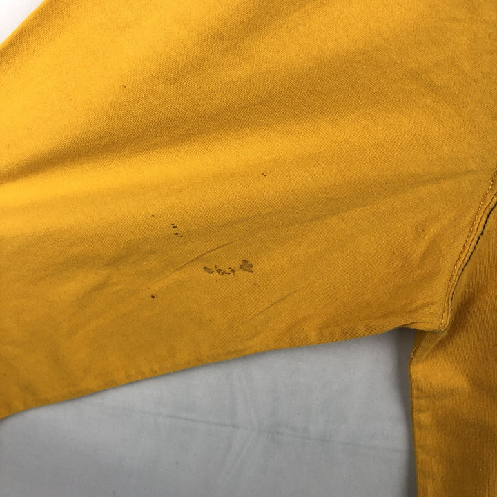 Ralph Lauren CHAPS Long-Sleeve T-Shirt (Men's Size L) cotton yellow type Vintage Second Hand