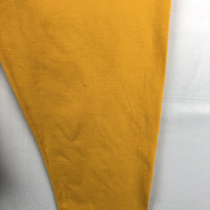 Ralph Lauren CHAPS Long-Sleeve T-Shirt (Men's Size L) cotton yellow type Vintage Second Hand