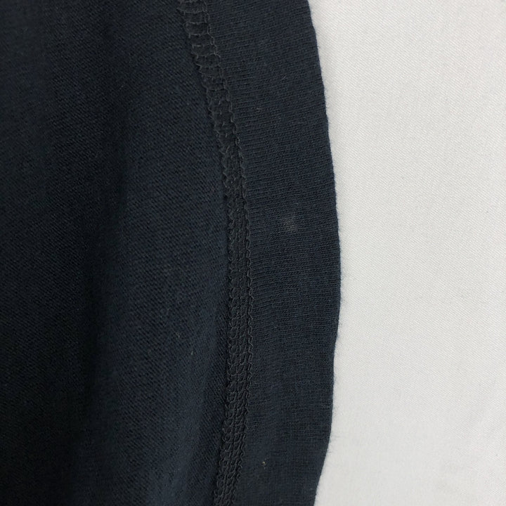 90'S Levi's Henley Neck Long-Sleeve T-Shirt, Made in USA, Men's Size L (Equivalent), Vintage cotton black type Vintage Second Hand