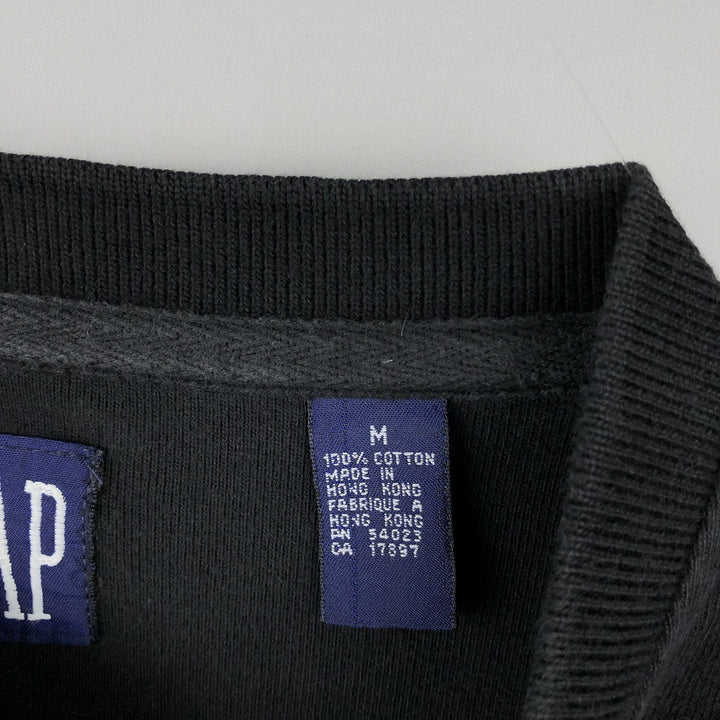 90'S GAP Old Gap Henley Neck Long Sleeve T-Shirt, Men's Size M (Equivalent) Vintage cotton black type Vintage Second Hand