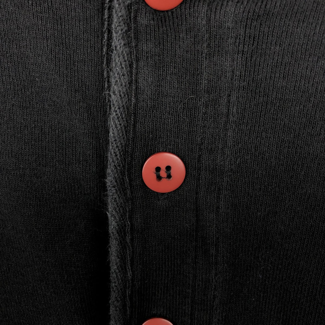 90'S GAP Old Gap Henley Neck Long Sleeve T-Shirt, Men's Size M (Equivalent) Vintage cotton black type Vintage Second Hand