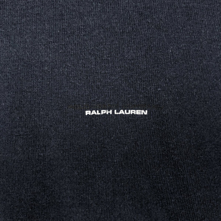 2000'S Ralph Lauren Polo Jeans Company long-sleeved T-shirt, men's size L cotton navy blue type Vintage Second Hand