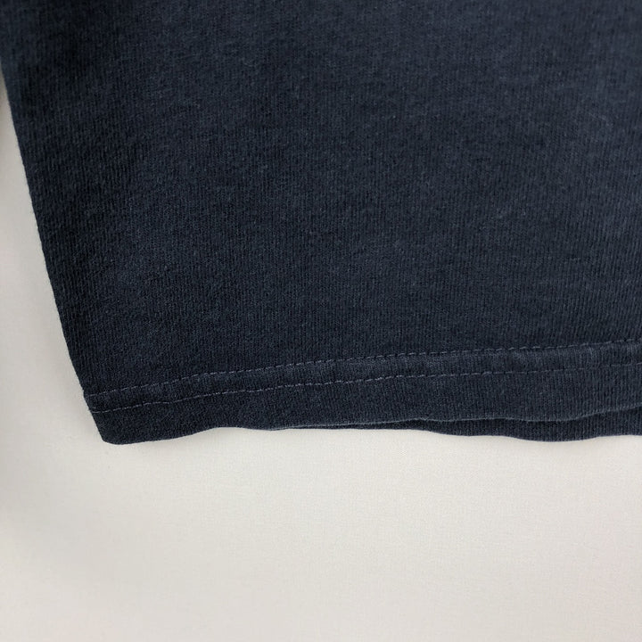 2000'S Ralph Lauren Polo Jeans Company long-sleeved T-shirt, men's size L cotton navy blue type Vintage Second Hand