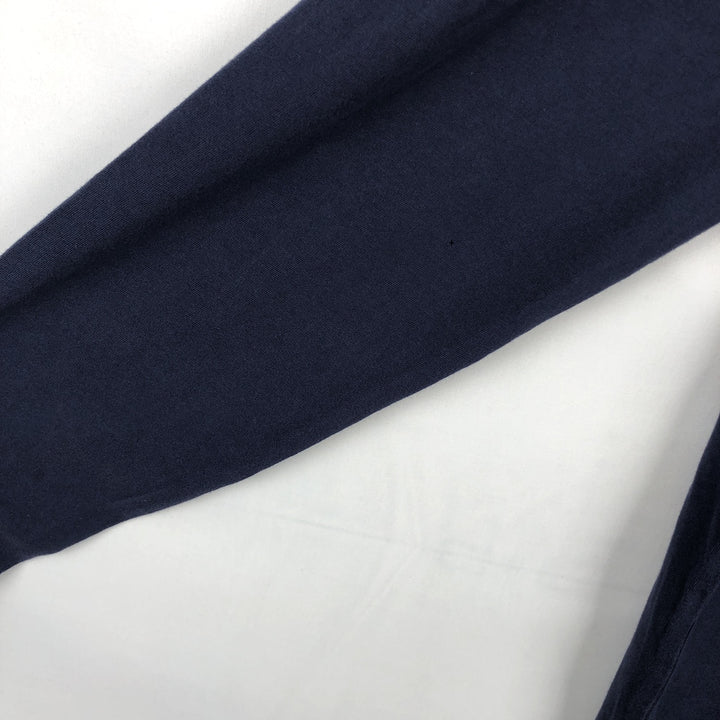 Ralph Lauren POLO RALPH LAUREN Olympic USA Team Polo Bear Long-Sleeve T-Shirt (Men's Size M) cotton navy blue type Vintage Second Hand