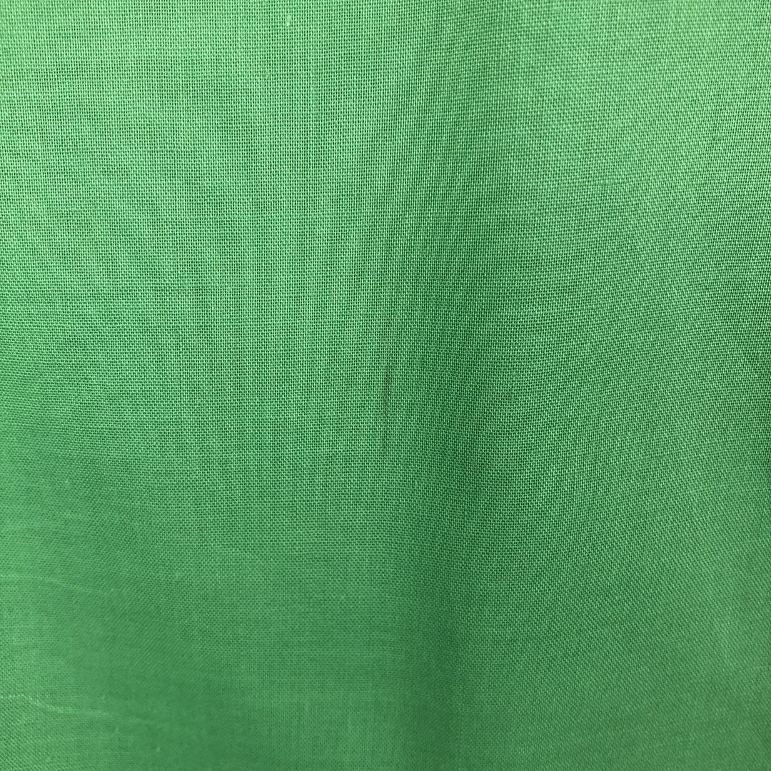~1970'S Dunbrooke Pla-Shirt Bowling Shirt Box Shirt Made in USA Men's Size L Vintage polyester green type Vintage Second Hand