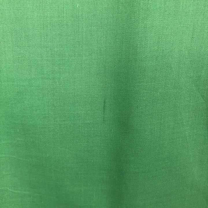 ~1970'S Dunbrooke Pla-Shirt Bowling Shirt Box Shirt Made in USA Men's Size L Vintage polyester green type Vintage Second Hand