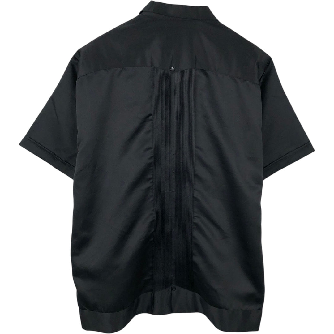 Villanueva COPACABANA Short-Sleeve Open-Collar Mexican Shirt, Cuban Shirt, Boxy Shirt, Men's XL Equivalent unclear black type Vintage Second Hand