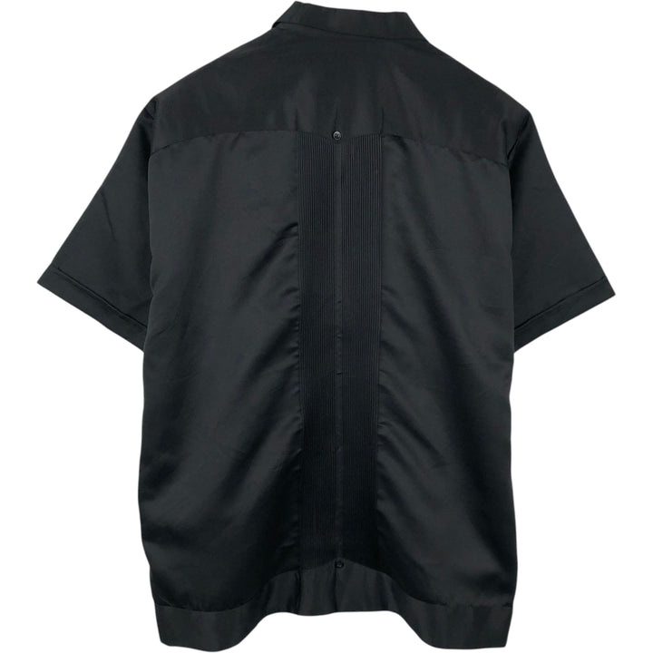 Villanueva COPACABANA Short-Sleeve Open-Collar Mexican Shirt, Cuban Shirt, Boxy Shirt, Men's XL Equivalent unclear black type Vintage Second Hand