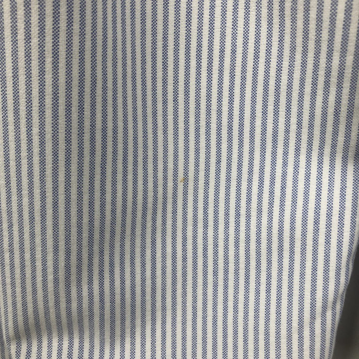 Ralph Lauren BLAKE long sleeve button-down striped shirt, men's size XL cotton white type Vintage Second Hand