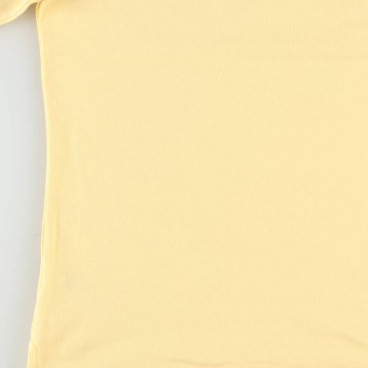 Lands' End Short-Sleeve Polo Shirt, Women's Size S (approx.) cotton yellow type Vintage Second Hand