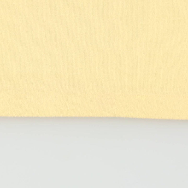 Lands' End Short-Sleeve Polo Shirt, Women's Size S (approx.) cotton yellow type Vintage Second Hand