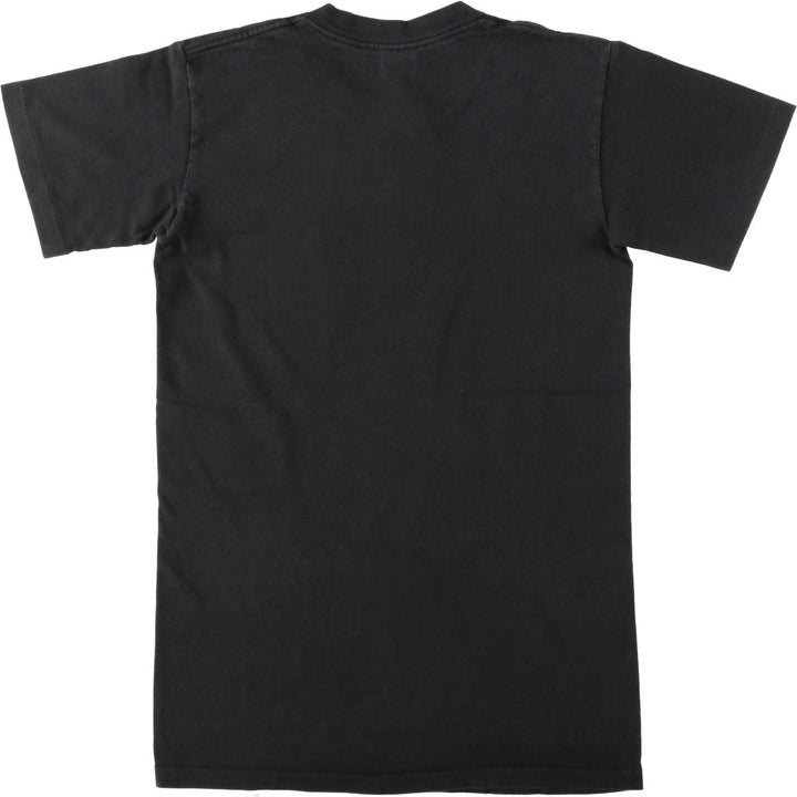 90'S DUKE ATHLETIC PRODUCTS Plain T-Shirt, Made in USA, Women's Size S (Equivalent), Vintage cotton black type Vintage Second Hand