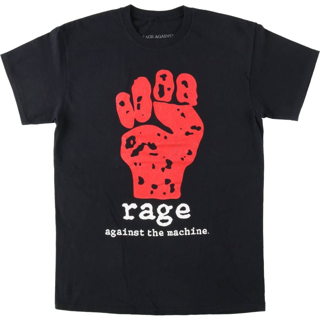 Rage Against the Machine band t-shirt, women's size M (approximately) unclear black type Vintage Second Hand