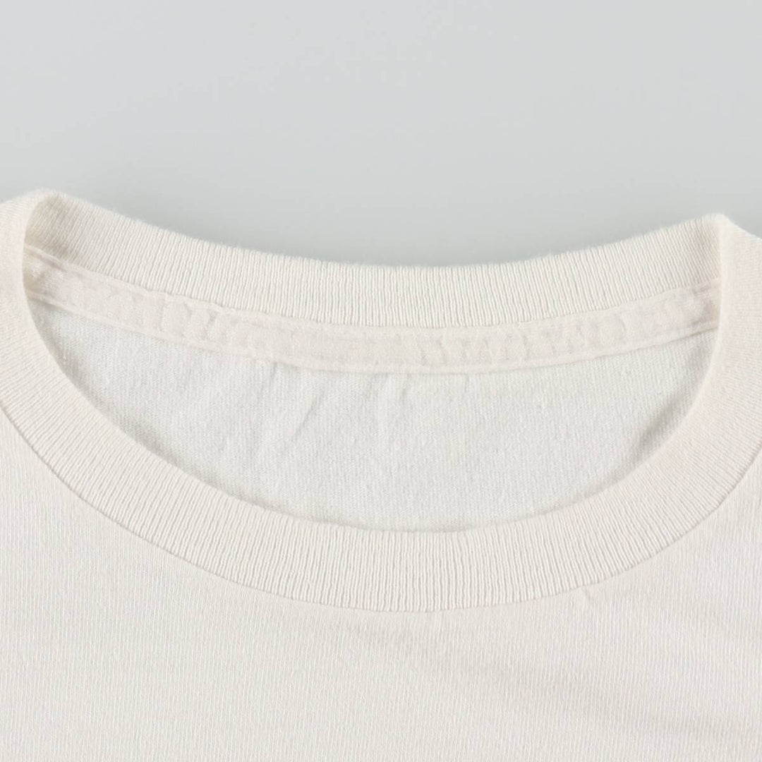 BELL BIV DEVOE Wrap T-Shirt (Women's Size M) unclear white type Vintage Second Hand