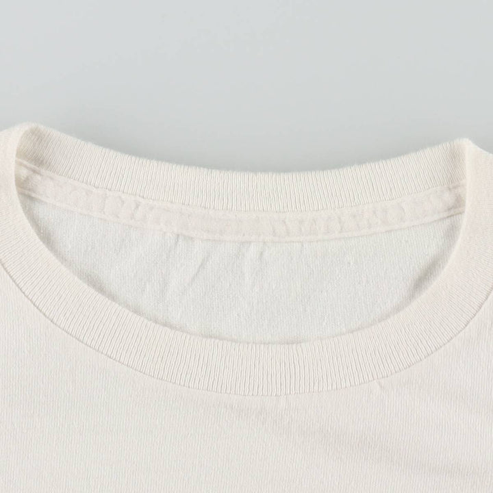 BELL BIV DEVOE Wrap T-Shirt (Women's Size M) unclear white type Vintage Second Hand