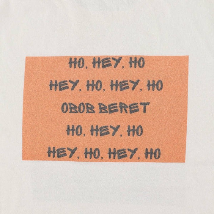 BELL BIV DEVOE Wrap T-Shirt (Women's Size M) unclear white type Vintage Second Hand