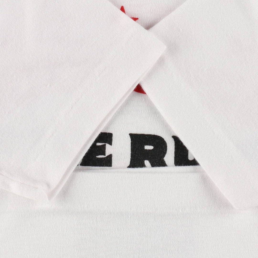 90'S BVD COCKSPUR Advertising T-shirt, Women's Size S (approx.), Vintage polyester white type Vintage Second Hand