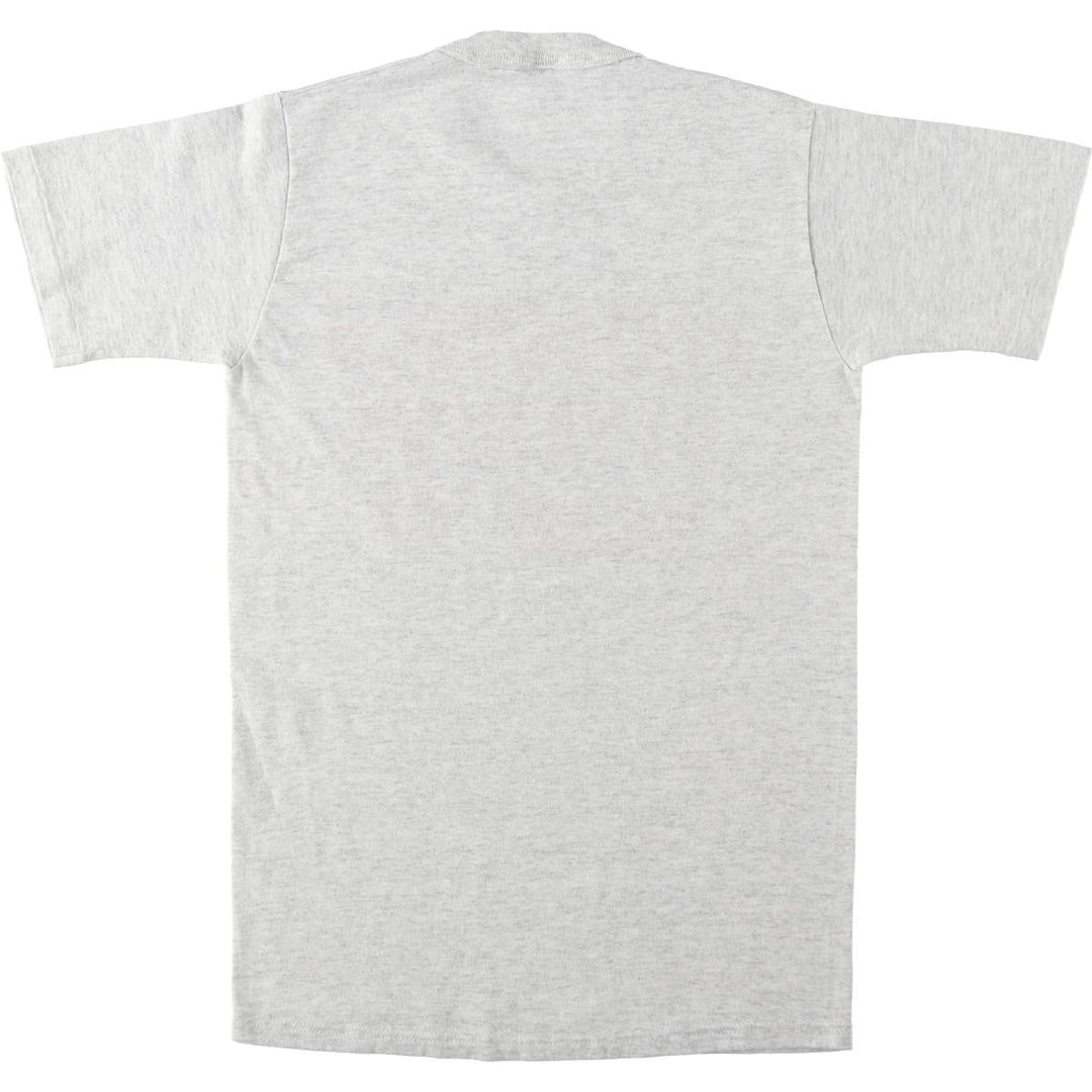 90'S Russell Print T-Shirt, Made in USA, Women's Size S (Equivalent), Vintage cotton gray type Vintage Second Hand