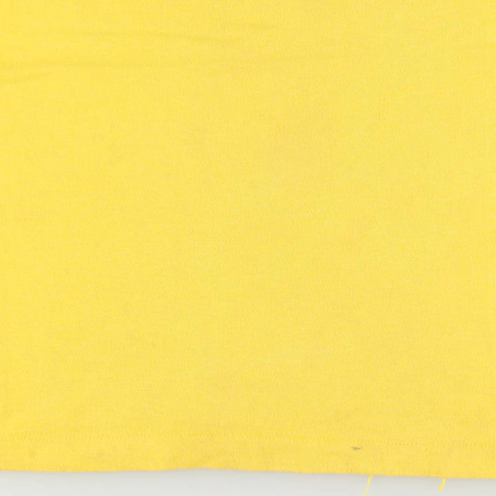 80s-90'S Screen Stars Print T-Shirt, Made in USA, Women's Size S (Equivalent), Vintage cotton yellow type Vintage Second Hand