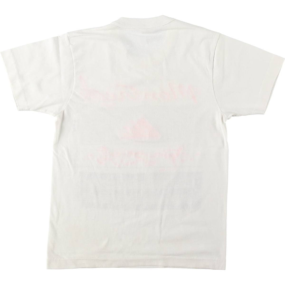 80s-90'S SPORTMAN print T-shirt, women's size XS equivalent, vintage. cotton white type Vintage Second Hand