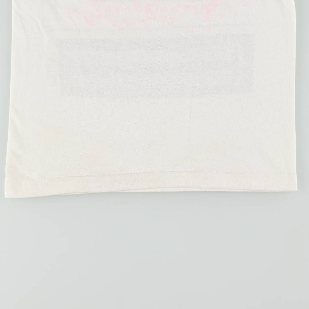 80s-90'S SPORTMAN print T-shirt, women's size XS equivalent, vintage. cotton white type Vintage Second Hand