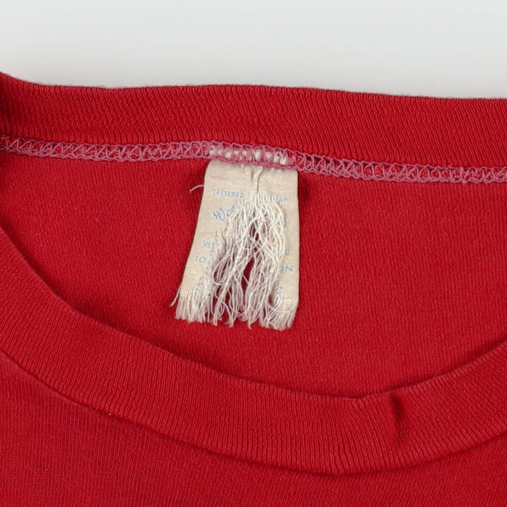 ~90'S Printed T-shirt, Women's Size S (approx.), Vintage unclear red type Vintage Second Hand