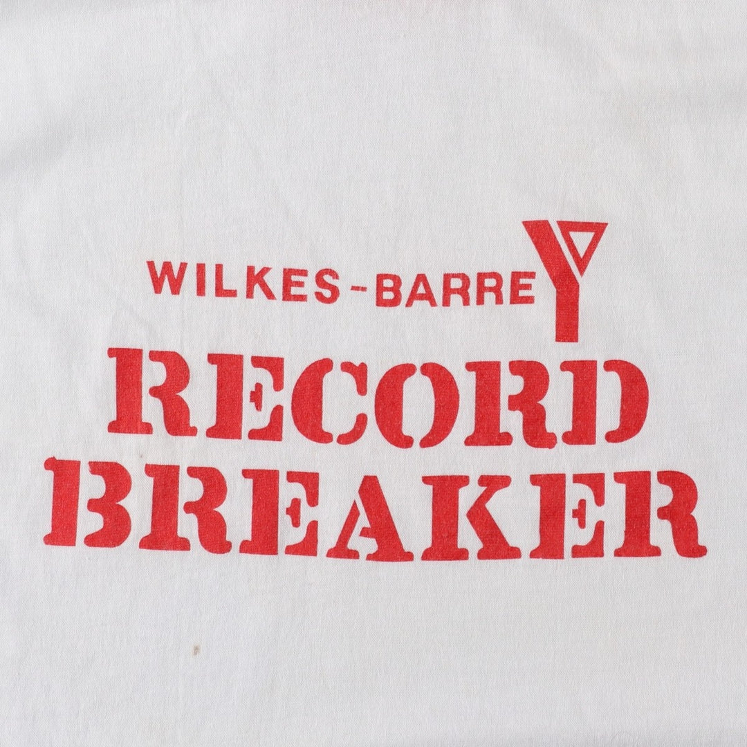 90'S Sportswear Ringer T-Shirt, Made in USA, Men's Size L (Equivalent), Vintage polyester white type Vintage Second Hand