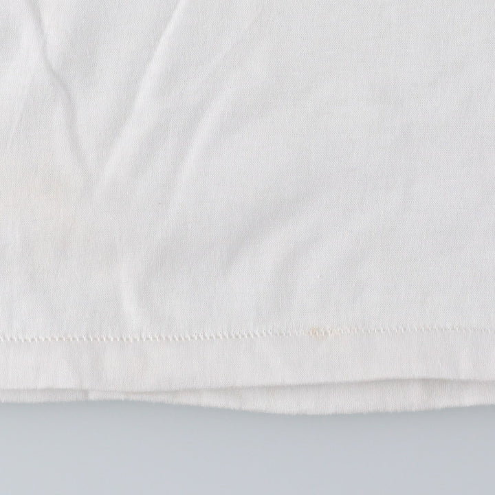 90'S Sportswear Ringer T-Shirt, Made in USA, Men's Size L (Equivalent), Vintage polyester white type Vintage Second Hand