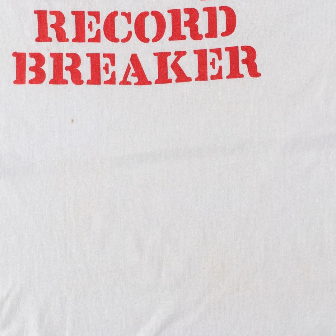 90'S Sportswear Ringer T-Shirt, Made in USA, Men's Size L (Equivalent), Vintage polyester white type Vintage Second Hand