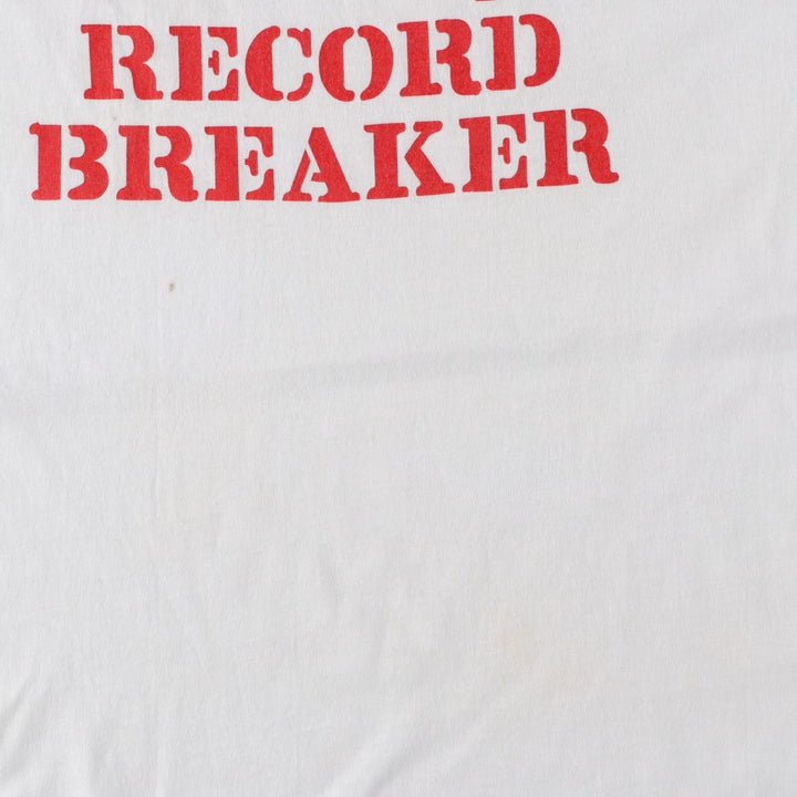 90'S Sportswear Ringer T-Shirt, Made in USA, Men's Size L (Equivalent), Vintage polyester white type Vintage Second Hand