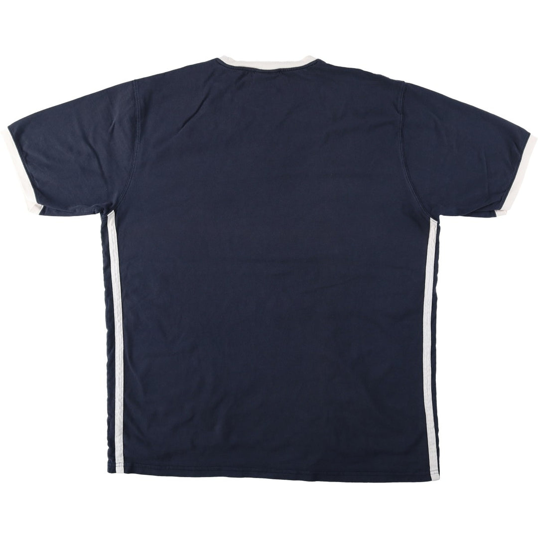 Ralph Lauren POLO by Ralph Lauren Ringer T-shirt, Men's Size L (approx.) cotton navy blue type Vintage Second Hand