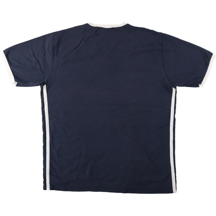 Ralph Lauren POLO by Ralph Lauren Ringer T-shirt, Men's Size L (approx.) cotton navy blue type Vintage Second Hand