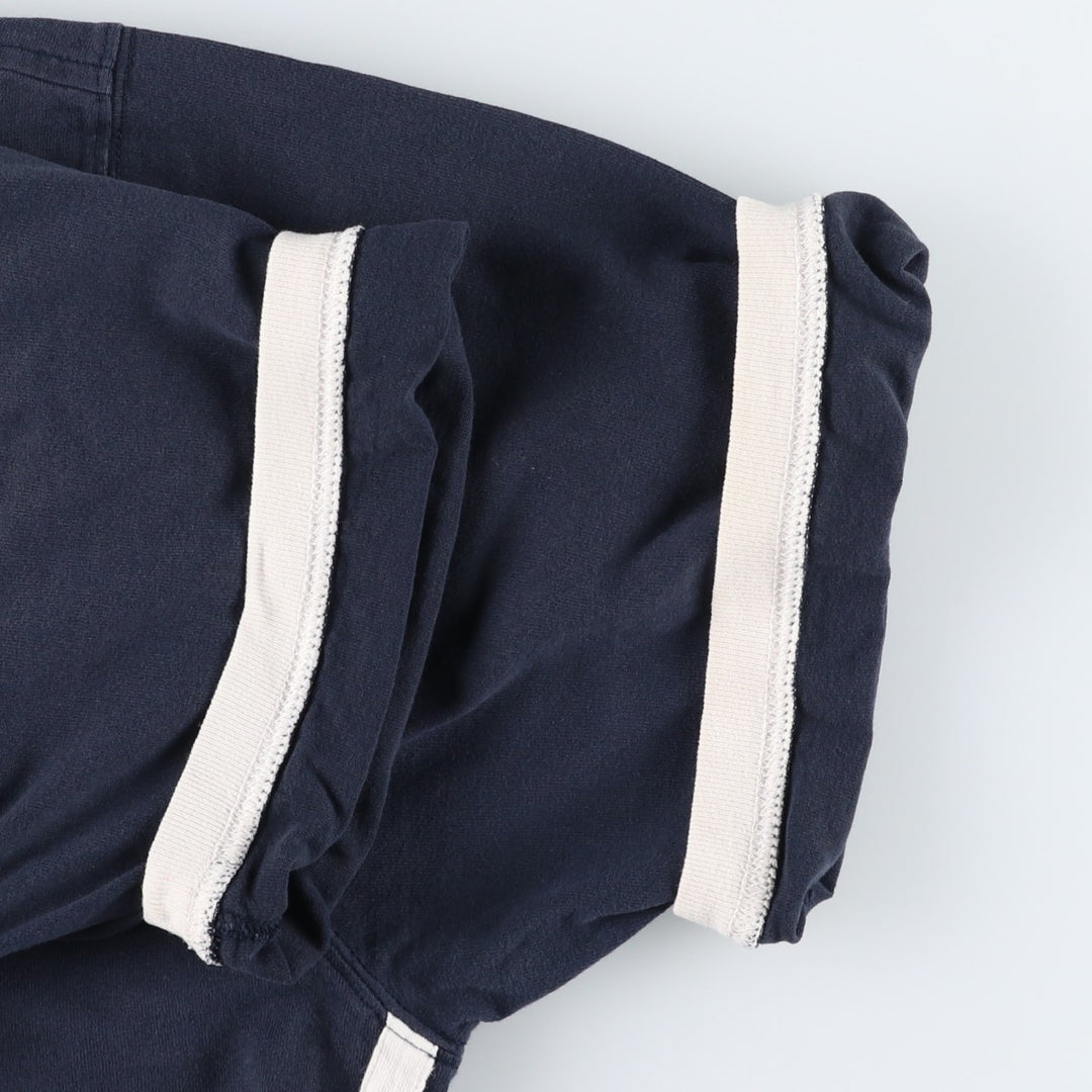 Ralph Lauren POLO by Ralph Lauren Ringer T-shirt, Men's Size L (approx.) cotton navy blue type Vintage Second Hand