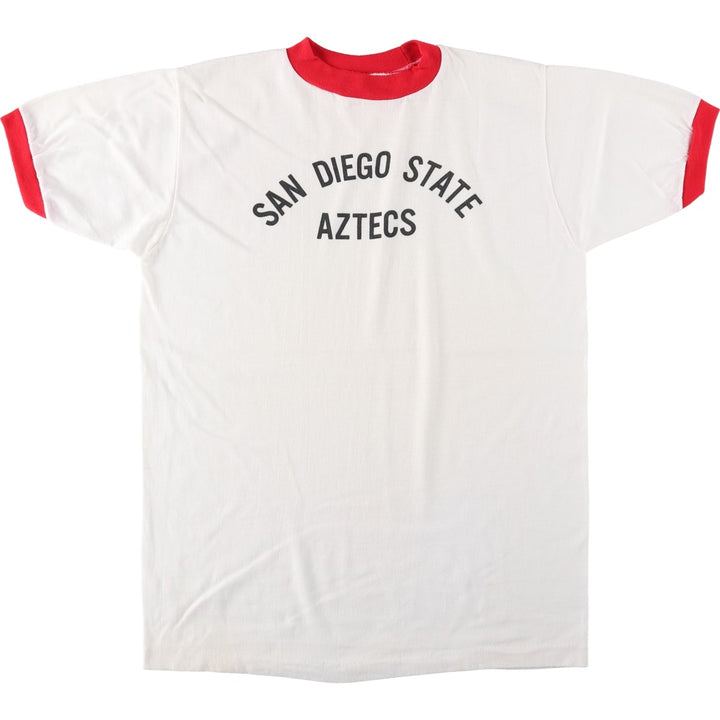90'S Ringer T-shirt, Men's Size M (approx.), Vintage unclear white type Vintage Second Hand