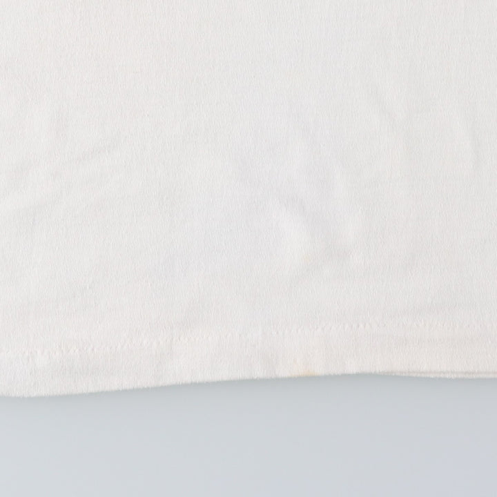 90'S Ringer T-shirt, Men's Size M (approx.), Vintage unclear white type Vintage Second Hand