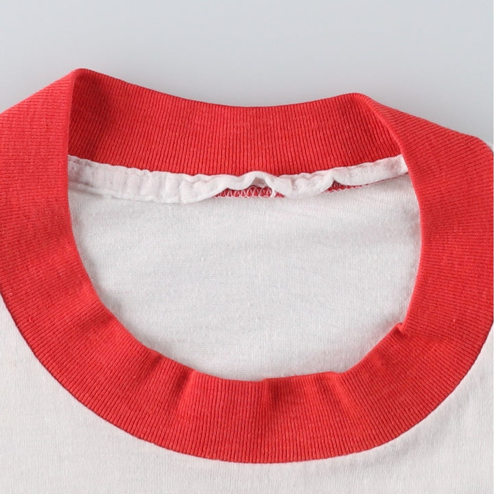 90'S Coors Ringer T-shirt, Men's Size S (approx.), Vintage unclear white type Vintage Second Hand