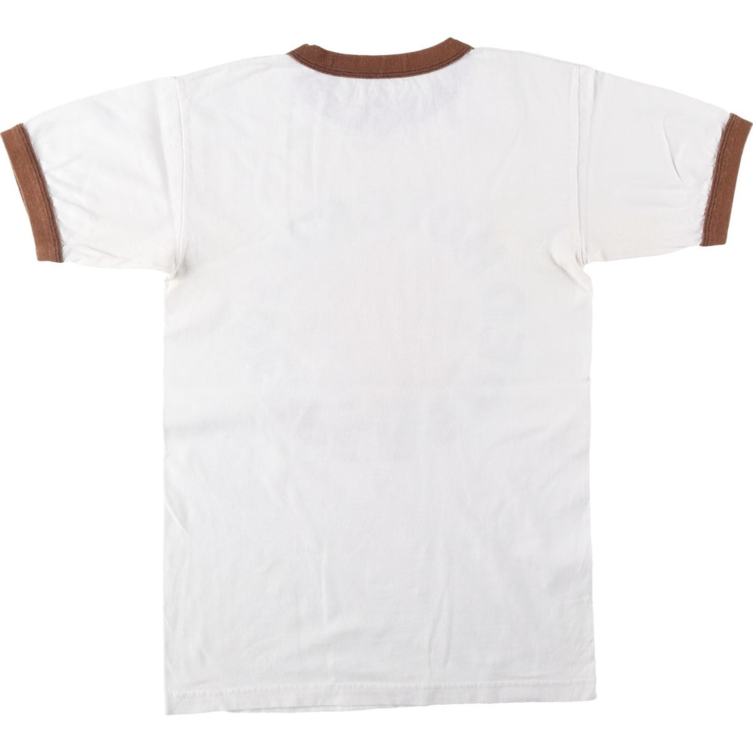 RED HOT CHILI PEPPERS Band Ringer T-Shirt, Men's Size S (approx.) cotton white type Vintage Second Hand