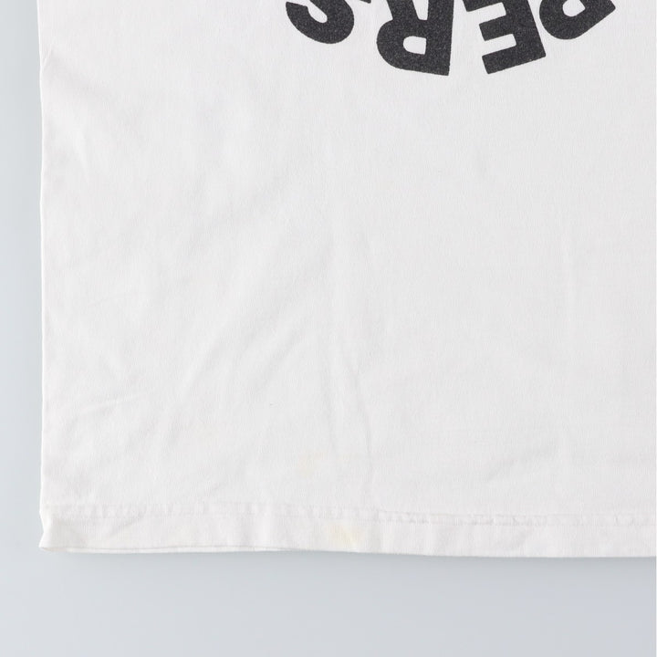 RED HOT CHILI PEPPERS Band Ringer T-Shirt, Men's Size S (approx.) cotton white type Vintage Second Hand