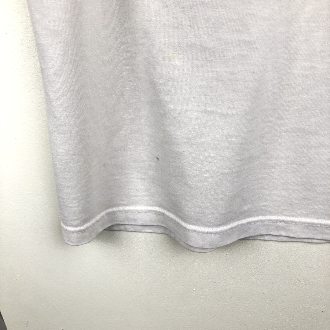 80s-90'S Sofie US Navy Ringer T-shirt, Made in USA, Men's Size L (approx.), Vintage polyester white type Vintage Second Hand