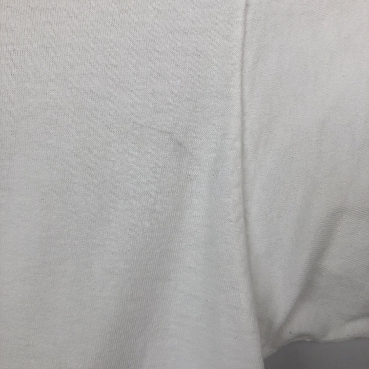 90'S TRADEWINDS Camo Pattern Animal T-Shirt, Made in USA, Men's XL equivalent, Vintage cotton white type Vintage Second Hand